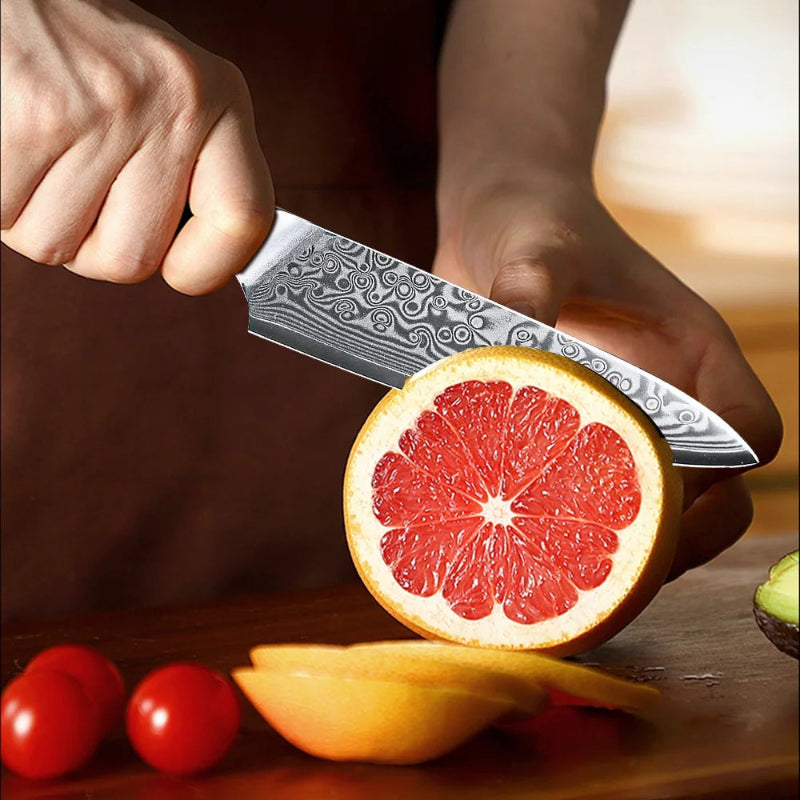 Couteau Français Damas Découpe